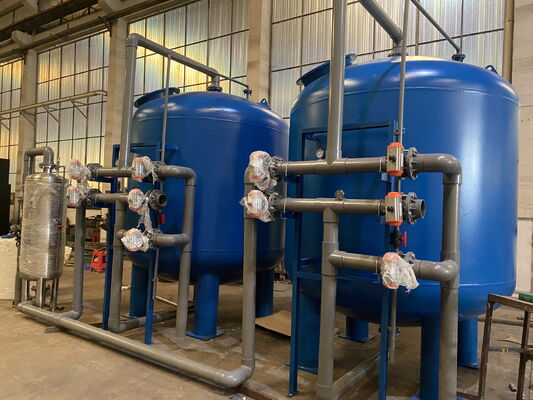 Akcesoria do uzdatniania wody z piasku kwarcowego, obudowa filtra ze stali nierdzewnej o ciśnieniu 0,05 MPa - 0,07 MPa