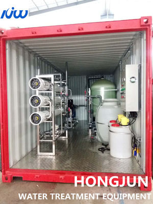 40-stopowy pojemnik 8000L / H Mobilna instalacja do oczyszczania wody