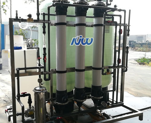 Podziemne filtry węglowo-piaskowe systemu oczyszczania wody ultraczystej