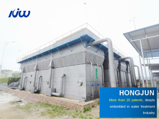 Zintegrowany system oczyszczania wody dla wód powierzchniowych z przetworzeniem wstępnym