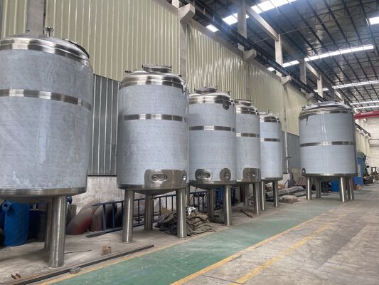 Zbiornik do uzdatniania wody z materiału SS304 z polerowaniem lustrzanym i stali nierdzewnej